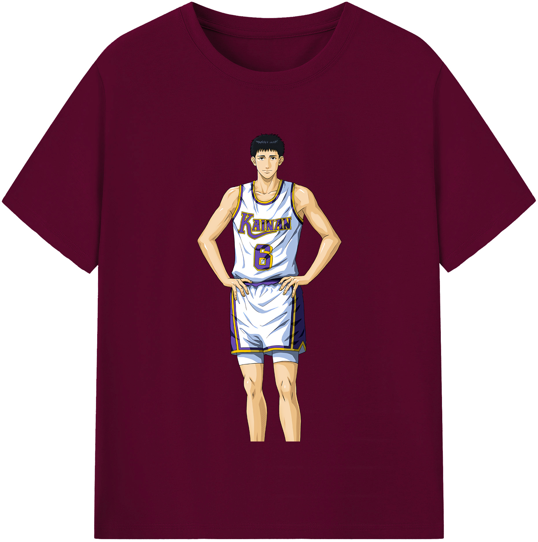 （画像用） SLAM DUNK／スラムダンク レディースカジュアルプリントTシャツ（綿100％）